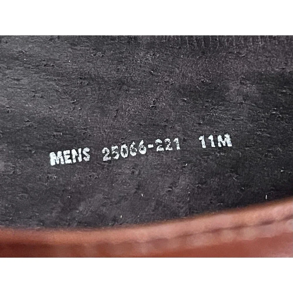 Stacy Adams Dickinson Oxford Dress Shoes Mens 11 Cognac Brown Prom Wedding Corp